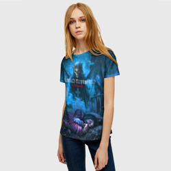 Женская футболка 3D Avenged Sevenfold - фото 2