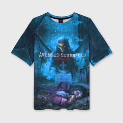 Женская футболка oversize 3D Avenged Sevenfold