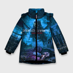 Зимняя куртка для девочек 3D Avenged Sevenfold