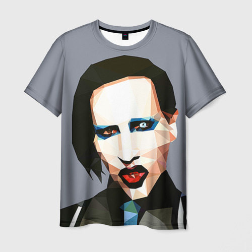 Мужская футболка 3D Mаrilyn Manson