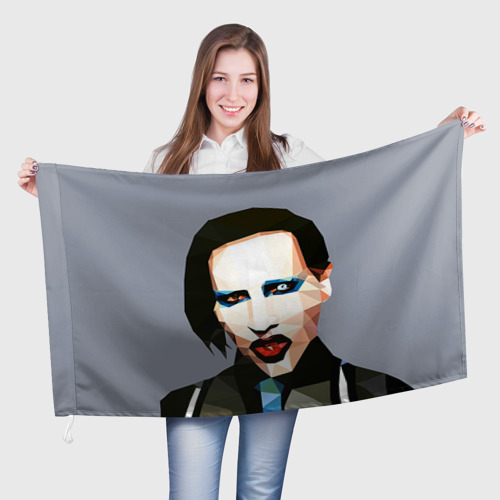 Флаг 3D Mаrilyn Manson