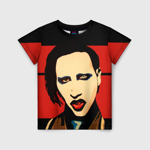 Детская Футболка Mаrilyn Manson (3D)