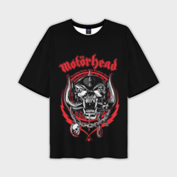 Мужская футболка oversize 3D Motorhead