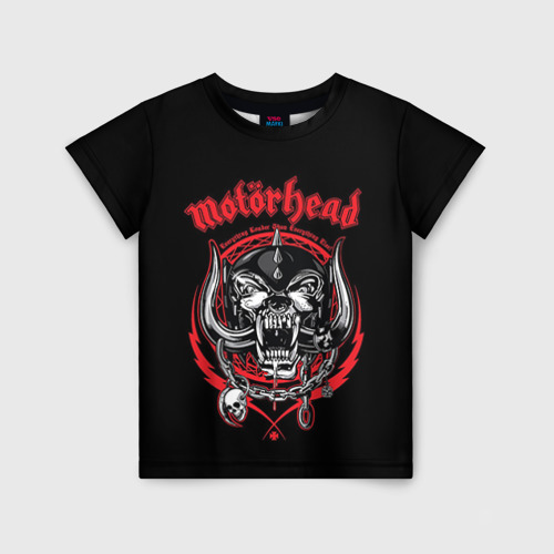 Детская футболка 3D Motorhead