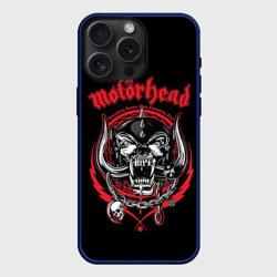 Чехол силиконовый для Apple iPhone 15 Pro Мax матовый Motorhead