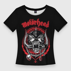 Женская футболка 3D Slim Motorhead