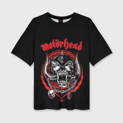 Женская футболка oversize 3D Motorhead