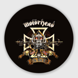 Круглый коврик для мышки Motorhead