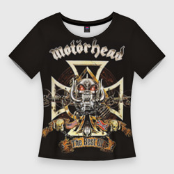 Женская футболка 3D Slim Motorhead