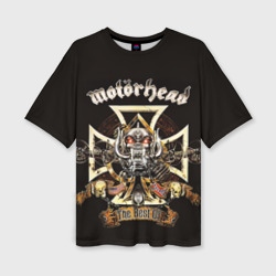 Женская футболка oversize 3D Motorhead