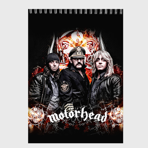 Скетчбук Motorhead, цвет белый