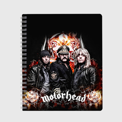 Тетрадь Motorhead, цвет линия