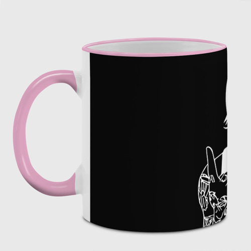 Кружка с полной запечаткой Of Mice & Men, цвет Кант розовый - фото 2