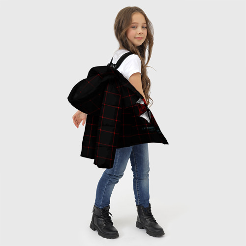 Зимняя куртка для девочек 3D Umbrella Corporation - 2, цвет черный - фото 6