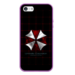 Чехол для iPhone 5/5S матовый Umbrella Corporation - 2