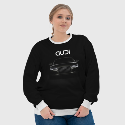 Женский свитшот 3D Audi, цвет 3D печать - фото 6