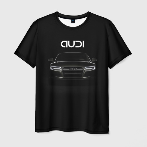 Мужская футболка 3D Audi, цвет 3D печать