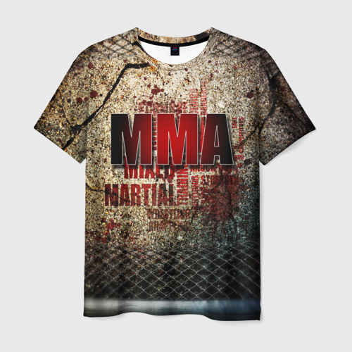 Мужская футболка 3D MMA