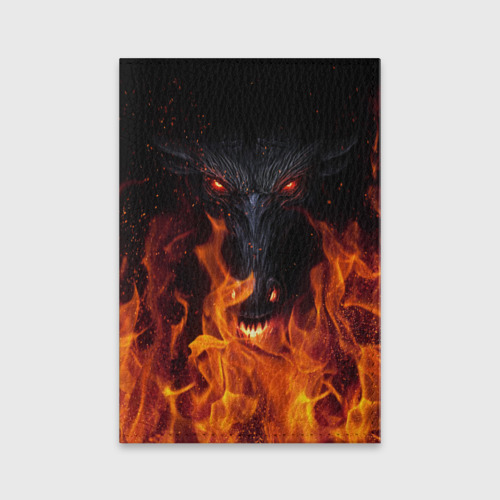 Обложка для паспорта матовая кожа Devil Фото 01 Обложка для паспорта матовая кожа Devil Фото 01