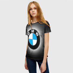 Женская футболка 3D BMW - фото 2