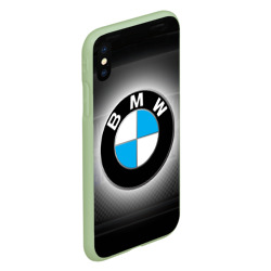Чехол для iPhone XS Max матовый BMW - фото 2