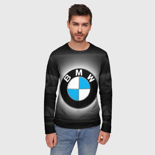 Мужской лонгслив 3D BMW - фото 3