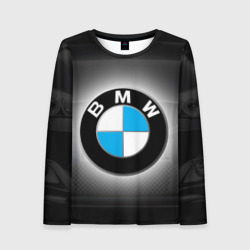 Женский лонгслив 3D BMW