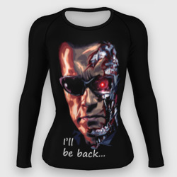Женский рашгард 3D Терминатор