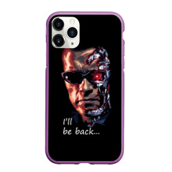 Чехол для iPhone 11 Pro матовый Терминатор