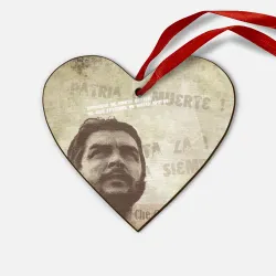 Деревянная игрушка Сердце Че Гевара