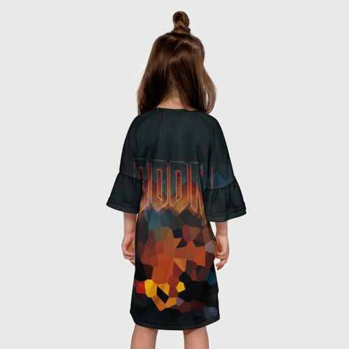 Детское платье 3D Doom 2, цвет 3D печать - фото 5