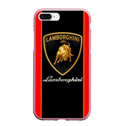 Чехол для iPhone 7Plus/8 Plus матовый Lamborghini