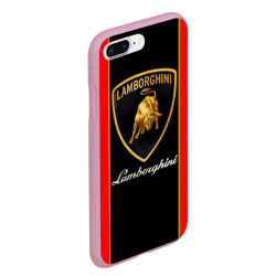 Чехол для iPhone 7Plus/8 Plus матовый Lamborghini - фото 2