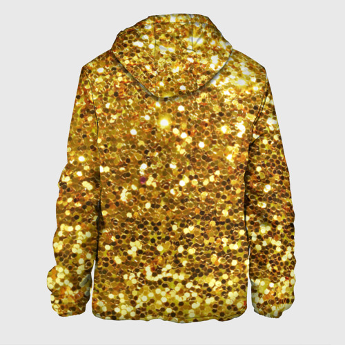 Мужская куртка 3D Золотистые мерцающие девушки, цвет 3D печать - фото 2