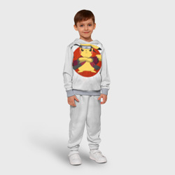 Детский костюм с толстовкой 3D Пикачу ниндзя - фото 2