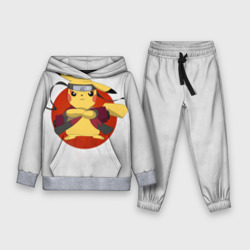 Детский костюм с толстовкой 3D Пикачу ниндзя