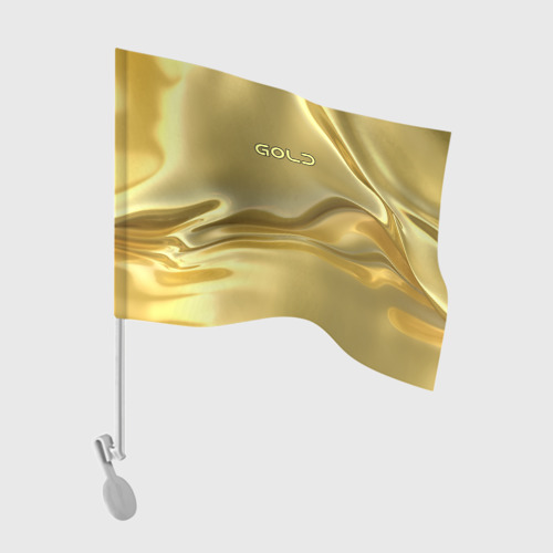 Флаг золота. Gold flag. С буквой а золотой. Золотая лента. Красивая лента.
