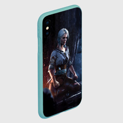 Чехол для iPhone XS Max матовый Цири - фото 2