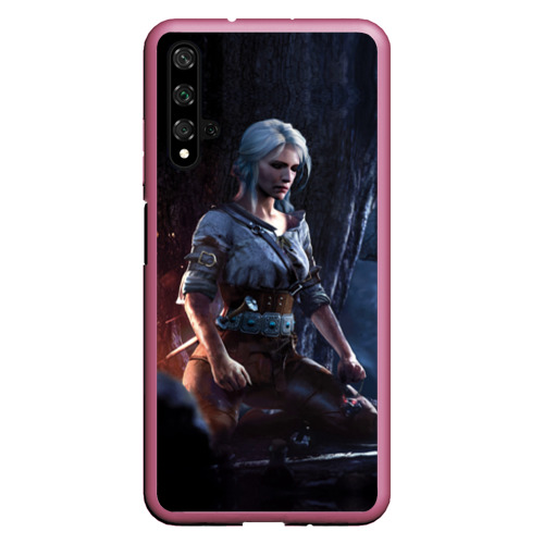 Чехол для Honor 20 Цири, цвет малиновый