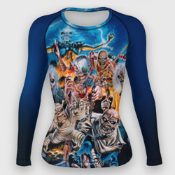 Женский рашгард 3D Iron Maiden 1