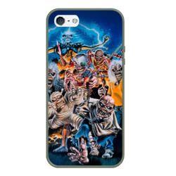 Чехол для iPhone 5/5S матовый Iron Maiden 1