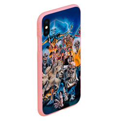 Чехол для iPhone XS Max матовый Iron Maiden 1 - фото 2