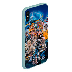 Чехол для iPhone XS Max матовый Iron Maiden 1 - фото 2