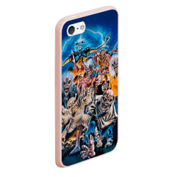 Чехол для iPhone 5/5S матовый Iron Maiden 1 - фото 2