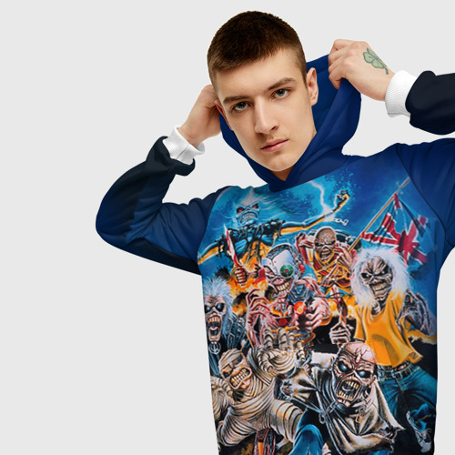 Iron maiden cheap 3d hoodie