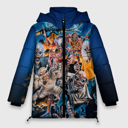 Женская зимняя куртка Oversize Iron Maiden 1