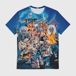 Мужская футболка 3D Iron Maiden 1