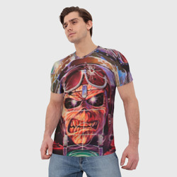 Мужская футболка 3D Iron Maiden 2 - фото 2
