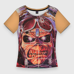 Женская футболка 3D Slim Iron Maiden 2