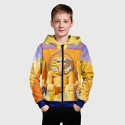 Детская толстовка 3D на молнии Iron Maiden 3 - фото 2